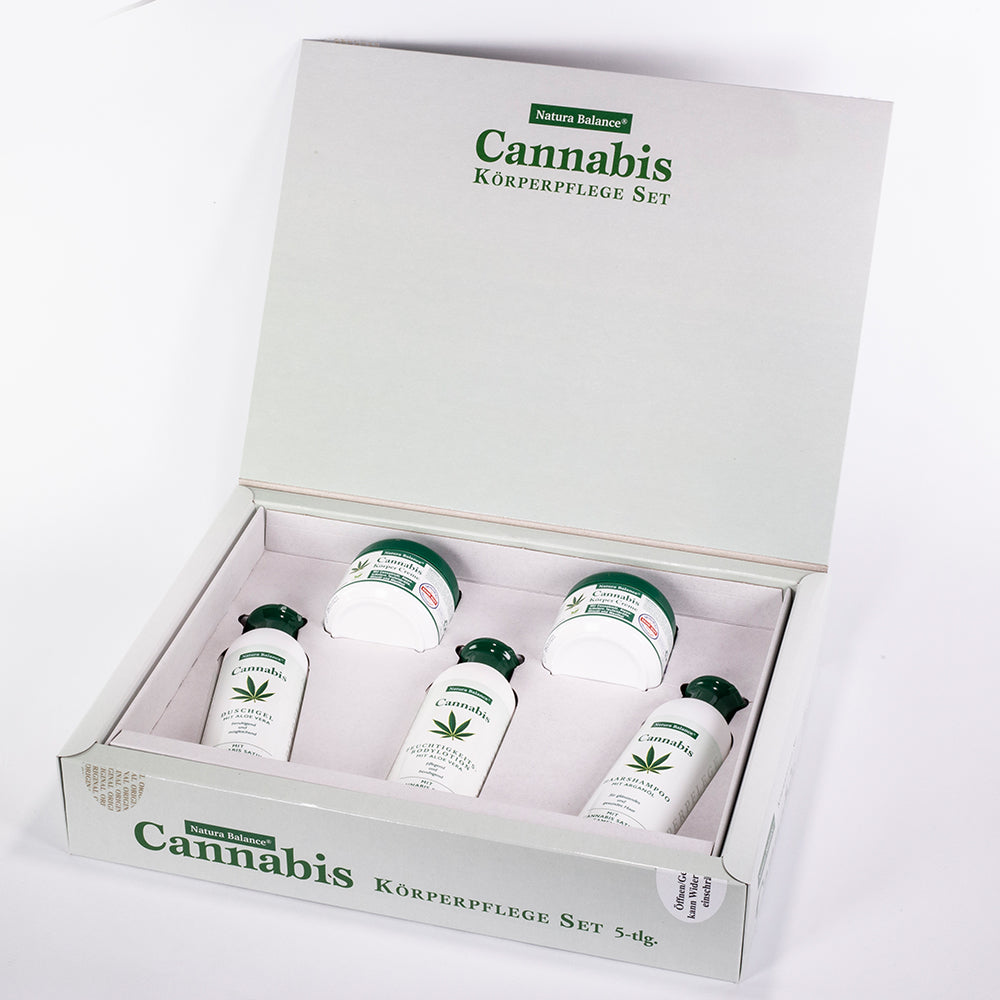 Kosmetická sada Natura Balance Cannabis – 5 kusů 1 