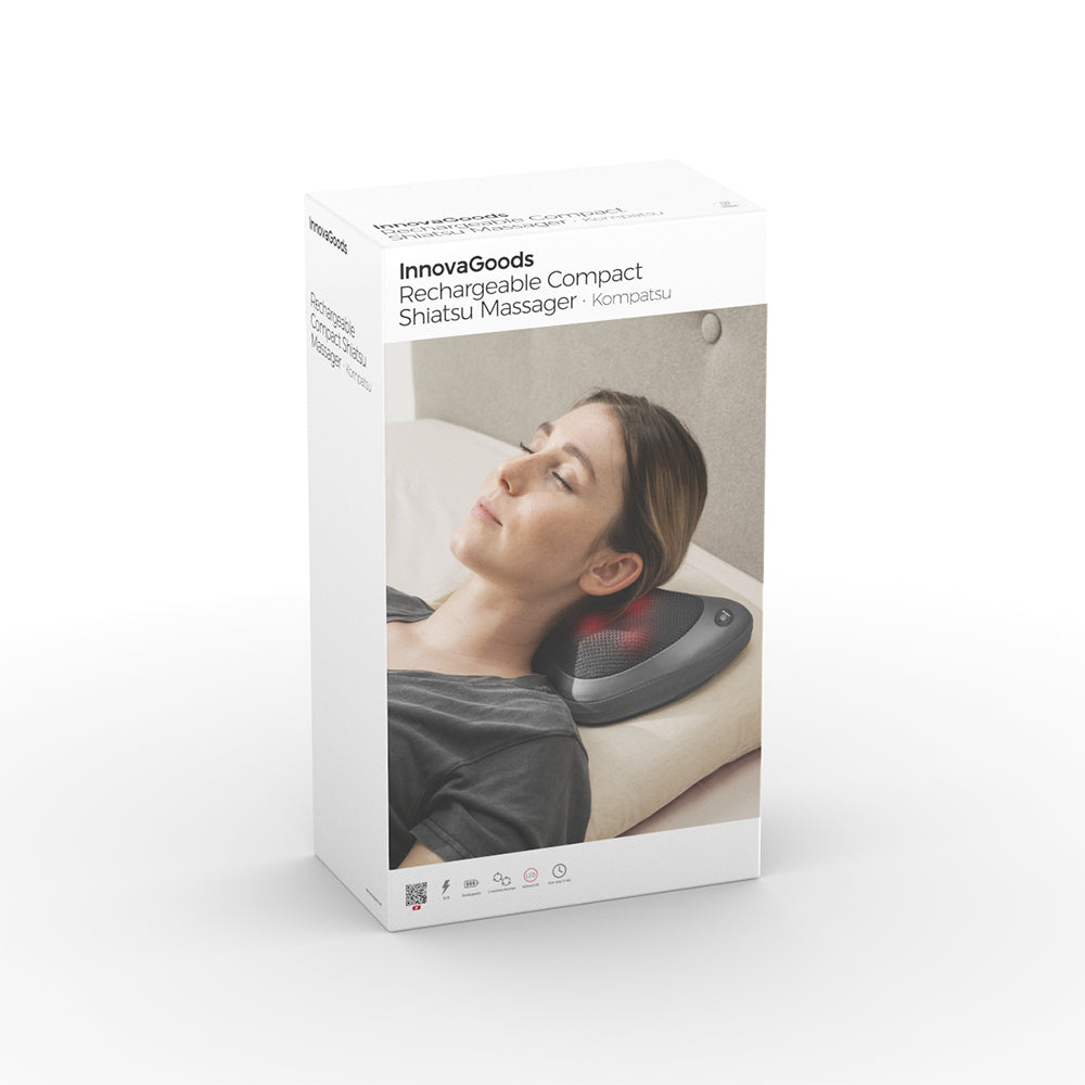 Dobíjecí kompaktní shiatsu masážní přístroj na tělo 9 