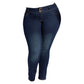 Legíny MyFit Jeans – Legíny s džínovým efektem, které padnou každé postavě (EU size: 44-50)
