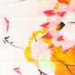 Noční lotus, šála, 85 x 180 cm, Oranžová, 100% veganské hedvábí