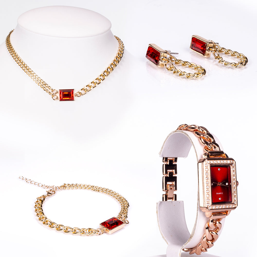 Pozlacená Slitinová Sada