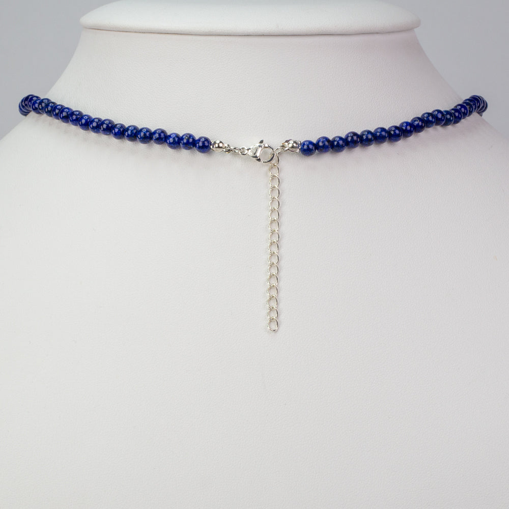 Stříbrný Náhrdelník s Lapisem Lazuli 2 