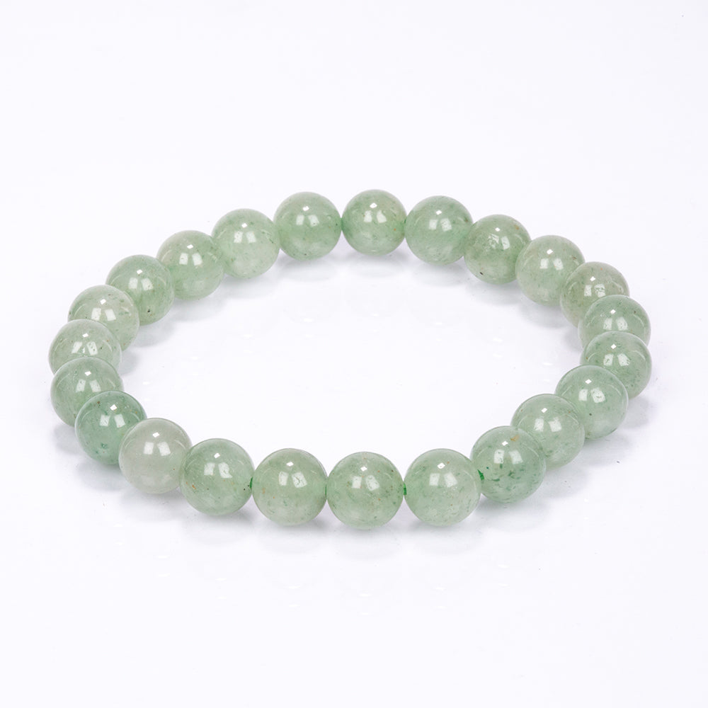 Korále Náramek se Zeleným Aventurínem - Karátové číslo: 17.71. přibližná hmotnost: 19.01 gramů
