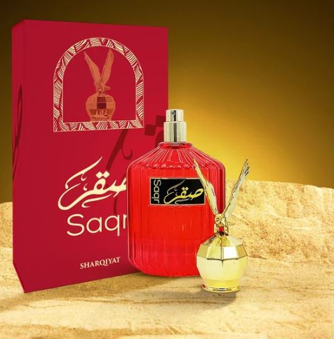100 ml Eau de Perfume Oriental SAQR (TOP: PINK PEPPER, LEMON, BLACK CURRANT; MIDDLE: ROSEMARY, GERANIUM, CEDARWOOD; BASE: PATCHOULI, SANDALWOOD, MOSS) 3 