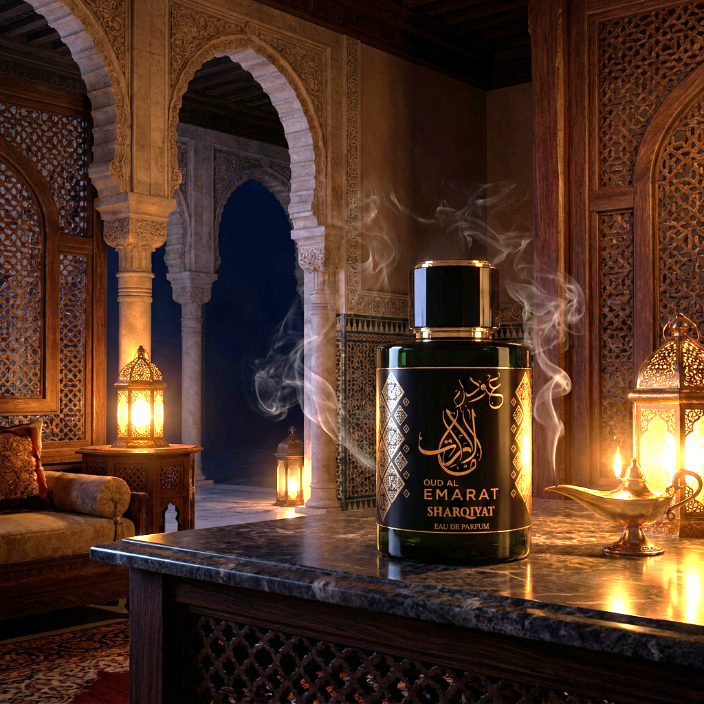 100 ml Eau de Perfume Oriental OUD AL EMARAT (TOP: MYRRH, LABDANUM, AMBERGRIS; MIDDLE: AMBER, BENZOIN, ROSE; BASE: SANDALWOOD, CEDARWOOD, MUSK) 4 