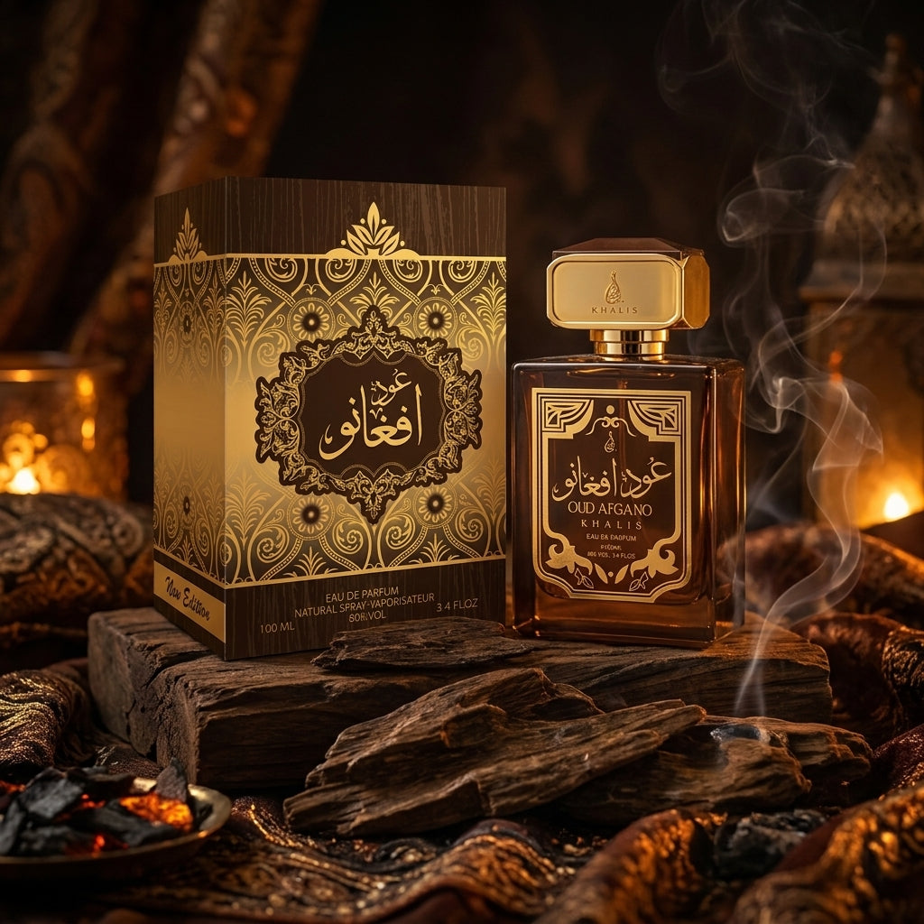 100 ml Eau de Perfume Oriental OUD AFGANO (Top: LABDANUM INDIAN AGAR WOOD INDIAN SANDAL WOOD; Middle: Tonka beans Musky Animalic; Base: Natural Vanilla and Rich White Amber)
