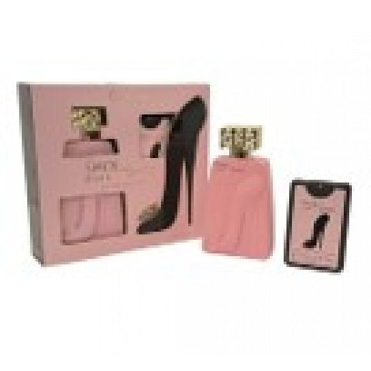 Omerta EDP 100 ml + 20 ml „Shoe-Shoe Pink“ – květinově-ovocná vůně pro ženy