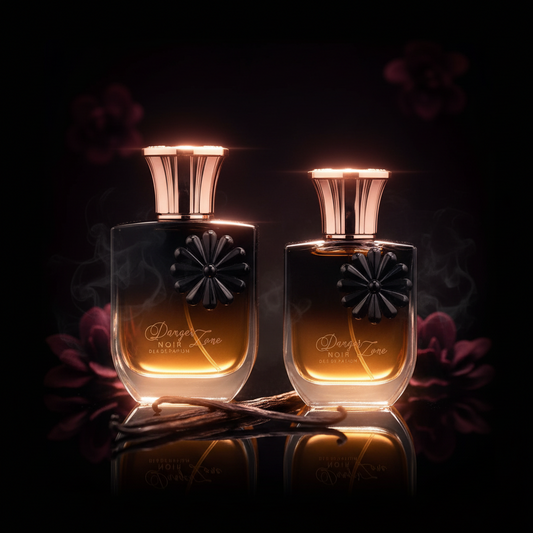 100 ml + 30 ml Eau de Perfume "DANGER ZONE NOIR" Orientální - Vanilková Vůně pro Ženy