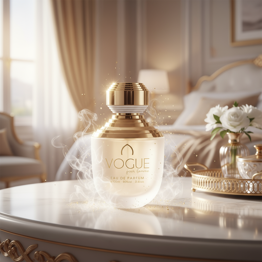 100 ml Eau de Perfume VOGUE Ovocná Květinová Pižmová Vůně pro Ženy 5 