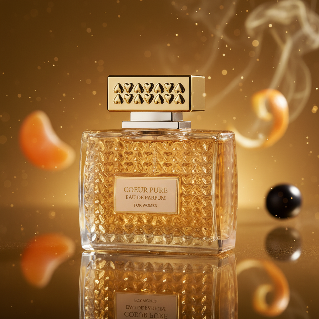 100 ml Eau de Parfume COEUR PURE květinová vůně pro ženy 9 