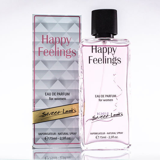 75 ml EDP HAPPY FEELINGS, květinová vůně pro ženy