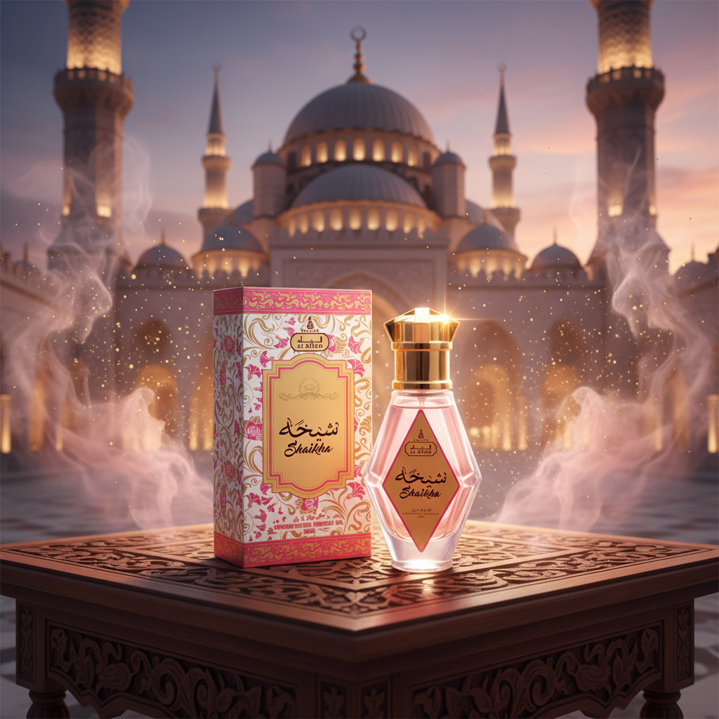 20 ml SHAIKHA parfémový olej, květinově - ovocná vůně pro ženy 1 