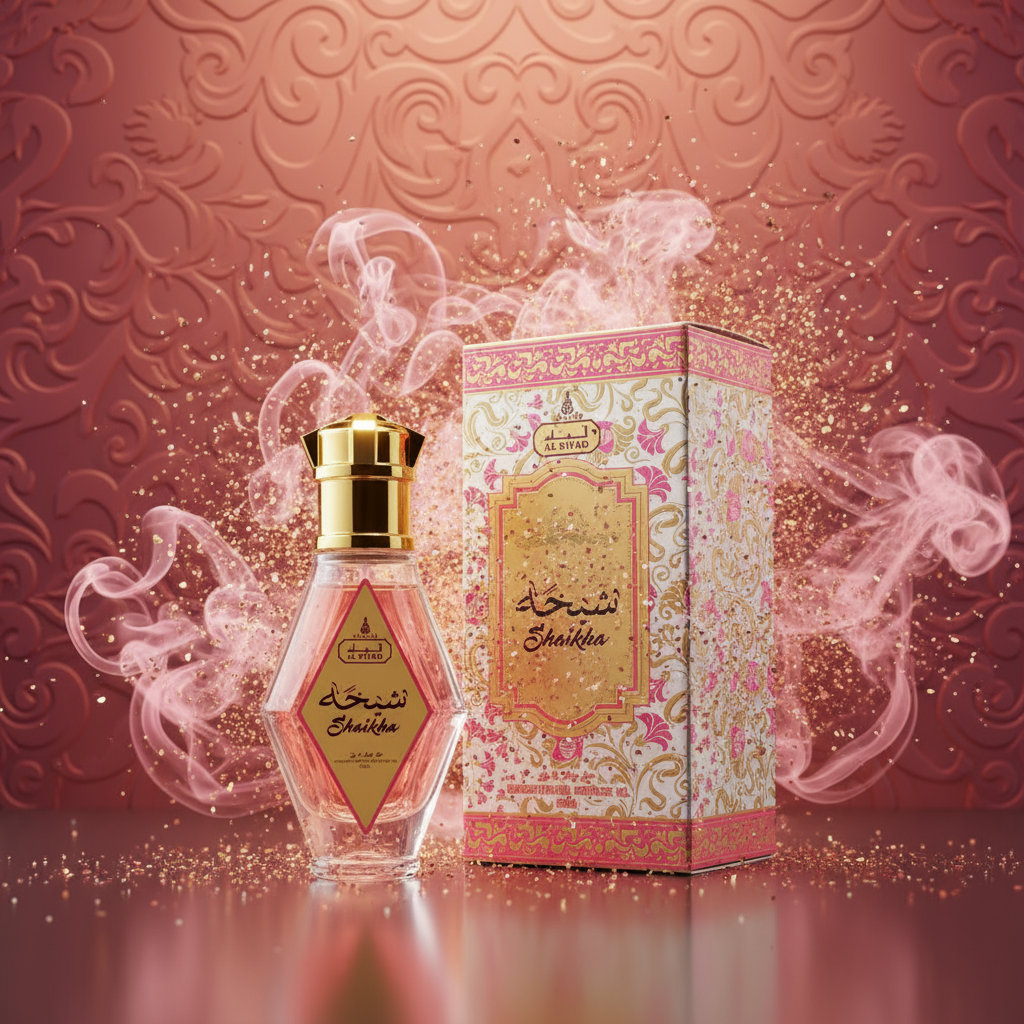 20 ml SHAIKHA parfémový olej, květinově - ovocná vůně pro ženy