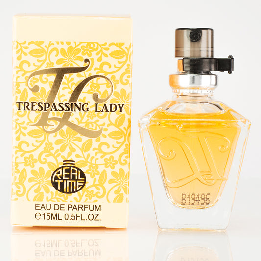 15ml EDP TRESPASSING LADY, růžovo - fialková vůně pro ženy