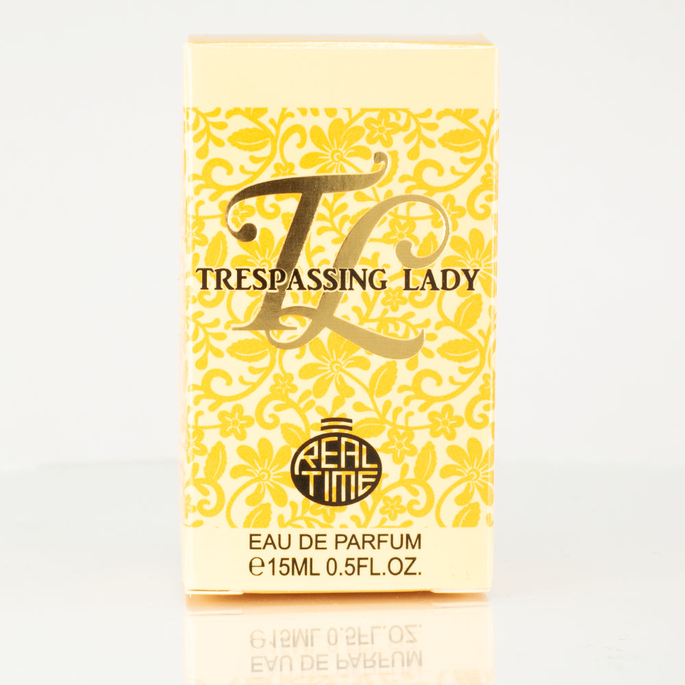 15ml EDP TRESPASSING LADY, růžovo - fialková vůně pro ženy 3 