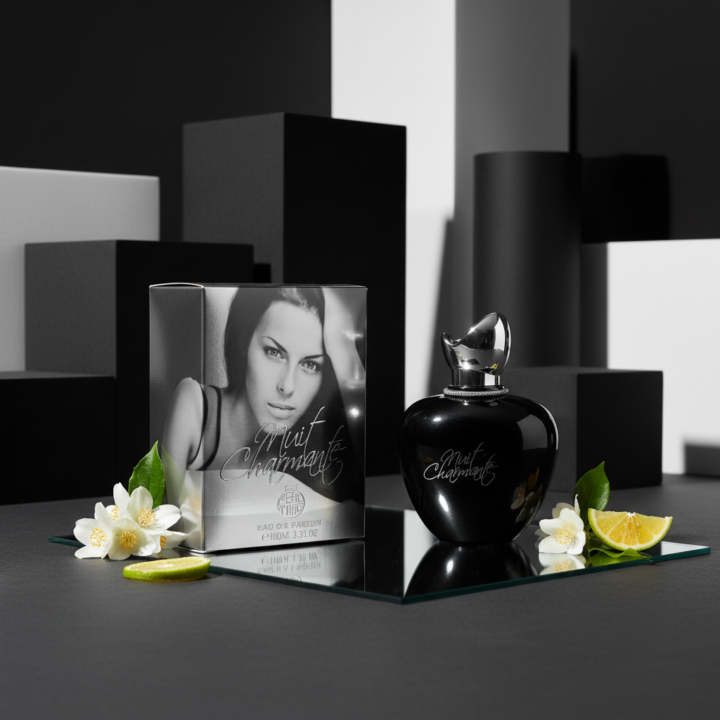 100 ml parfémovaná voda Půvabná noc sladká, květinová vůně pro ženy 3 