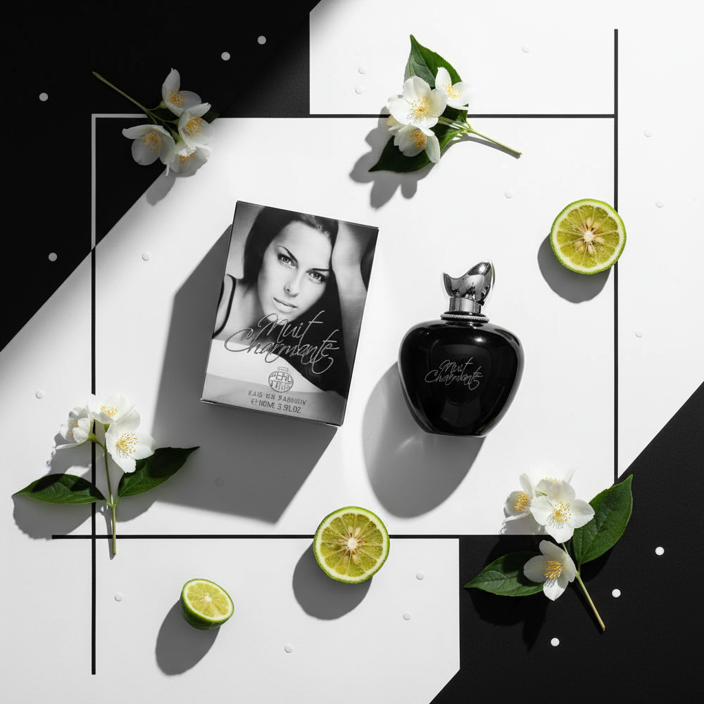 100 ml parfémovaná voda Půvabná noc sladká, květinová vůně pro ženy