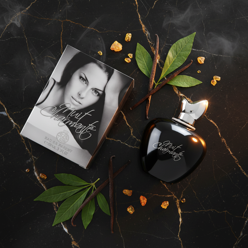 100 ml parfémovaná voda Půvabná noc sladká, květinová vůně pro ženy 7 