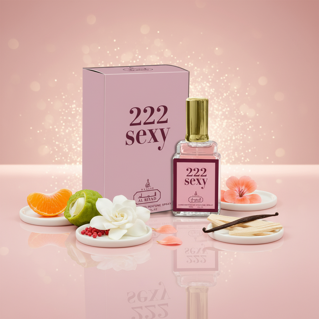 EDP 30ml "222 Sexy" – květinově-orientální vůně pro ženy 8 