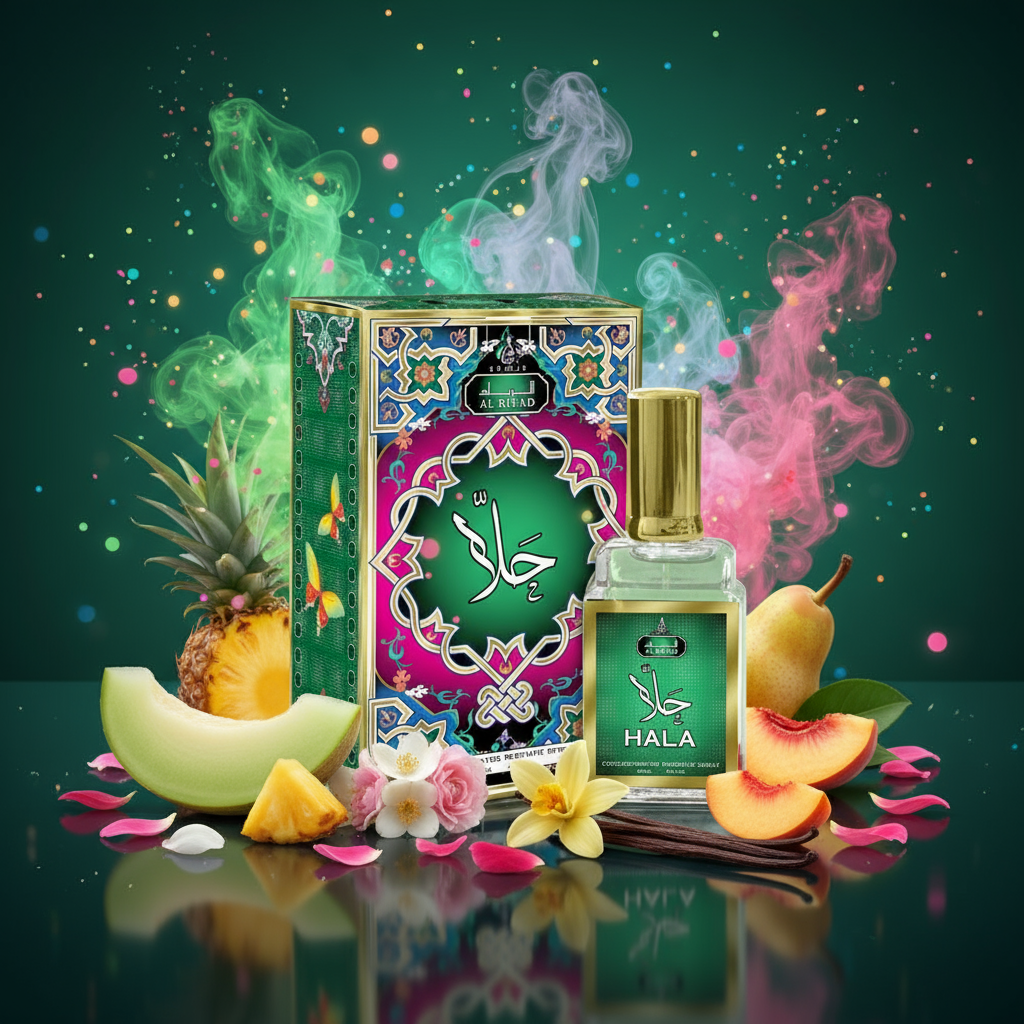 EDP 30ml "Hala" – květinovo-ovocná vůně unisex