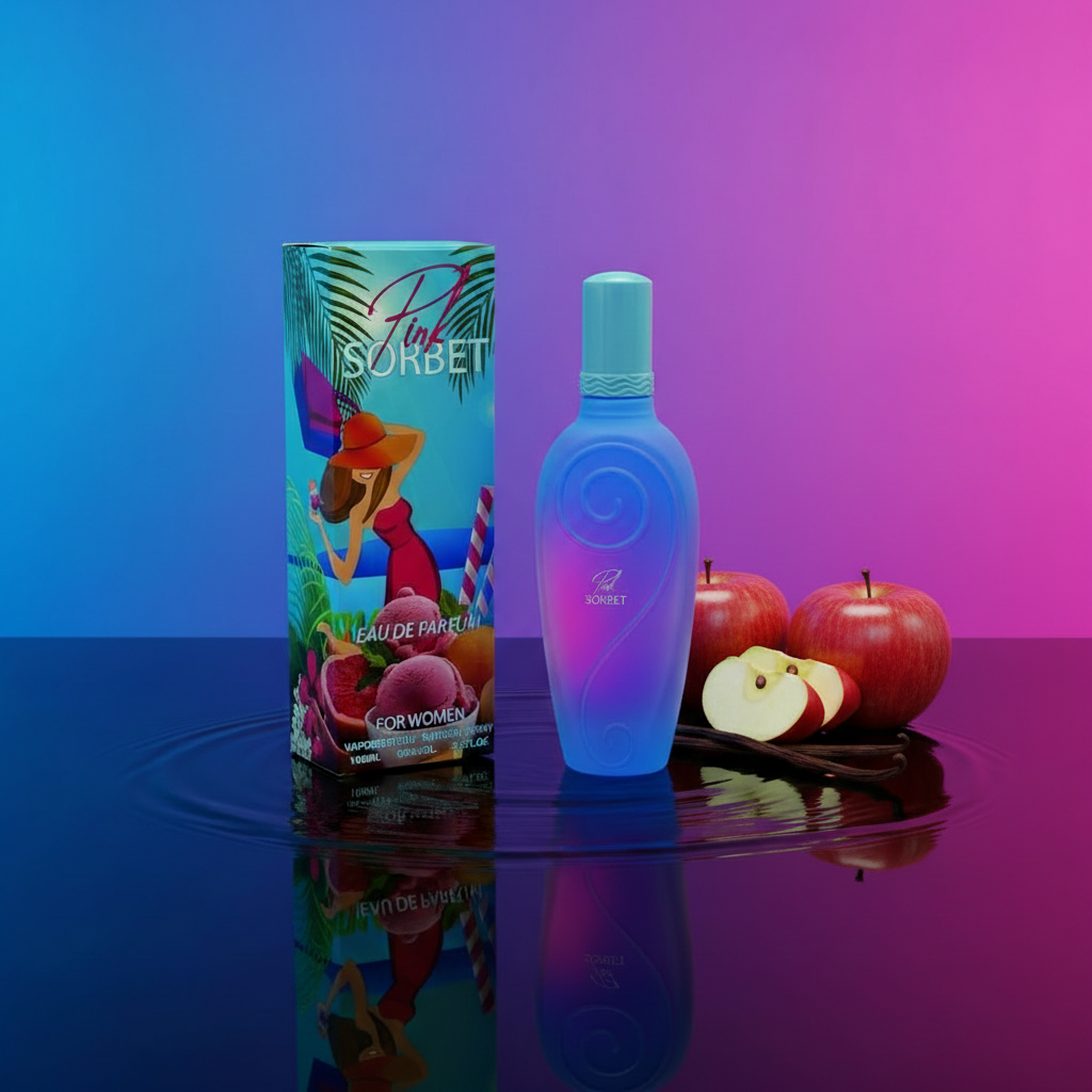 EDP 100 ml „Pink Sorbet“ – ovocně-květinová vůně 7 