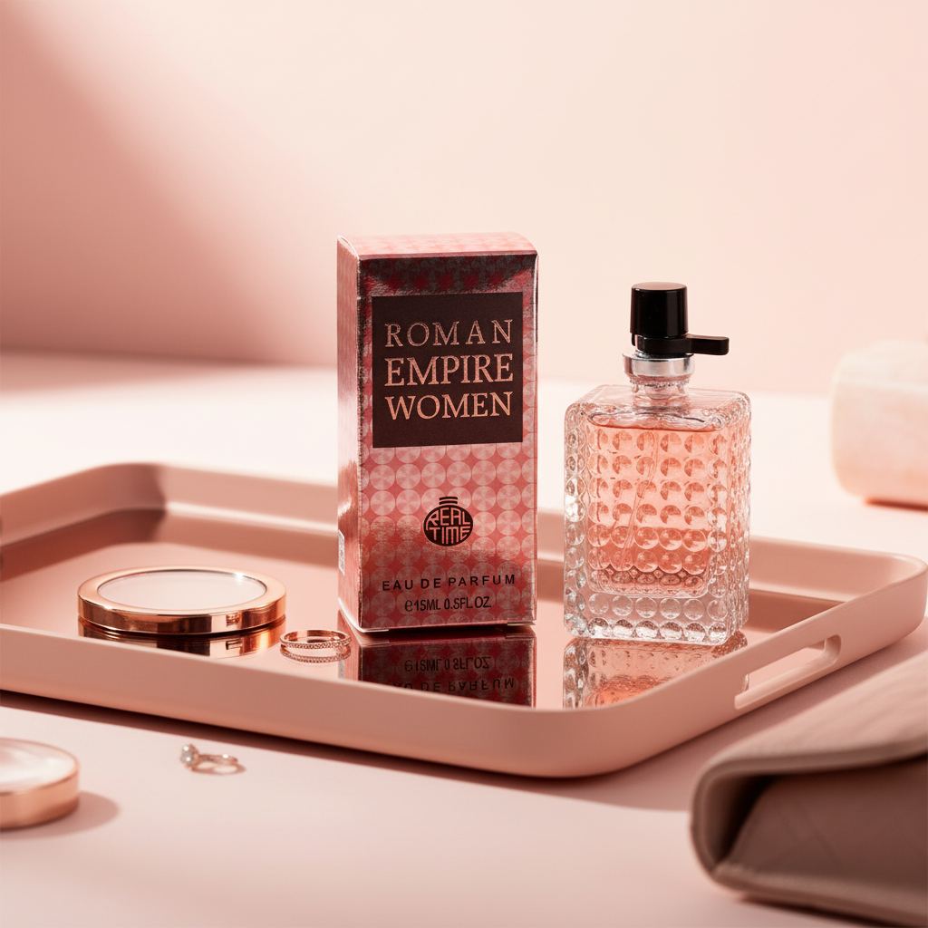 15 ml EDP „ROMAN EMPIRE WOMEN“ – jantarově-květinová vůně 1 