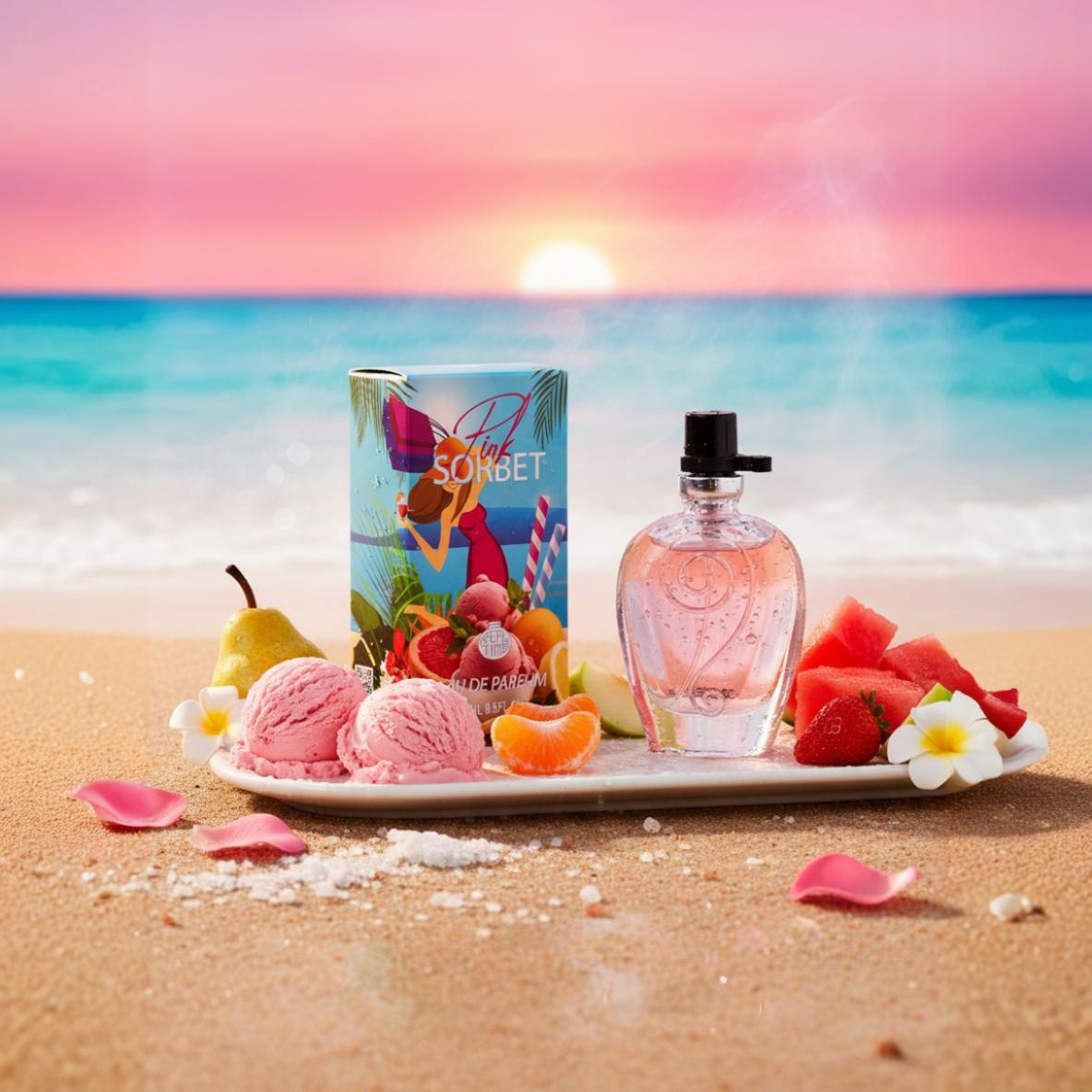 15 ml EDP "PINK SORBET" - ovocná - aromatická vůně