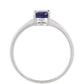 Stříbrný Prsten s Thajským Safírem