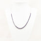 Stříbrný Náhrdelník s Marockým Ametystem