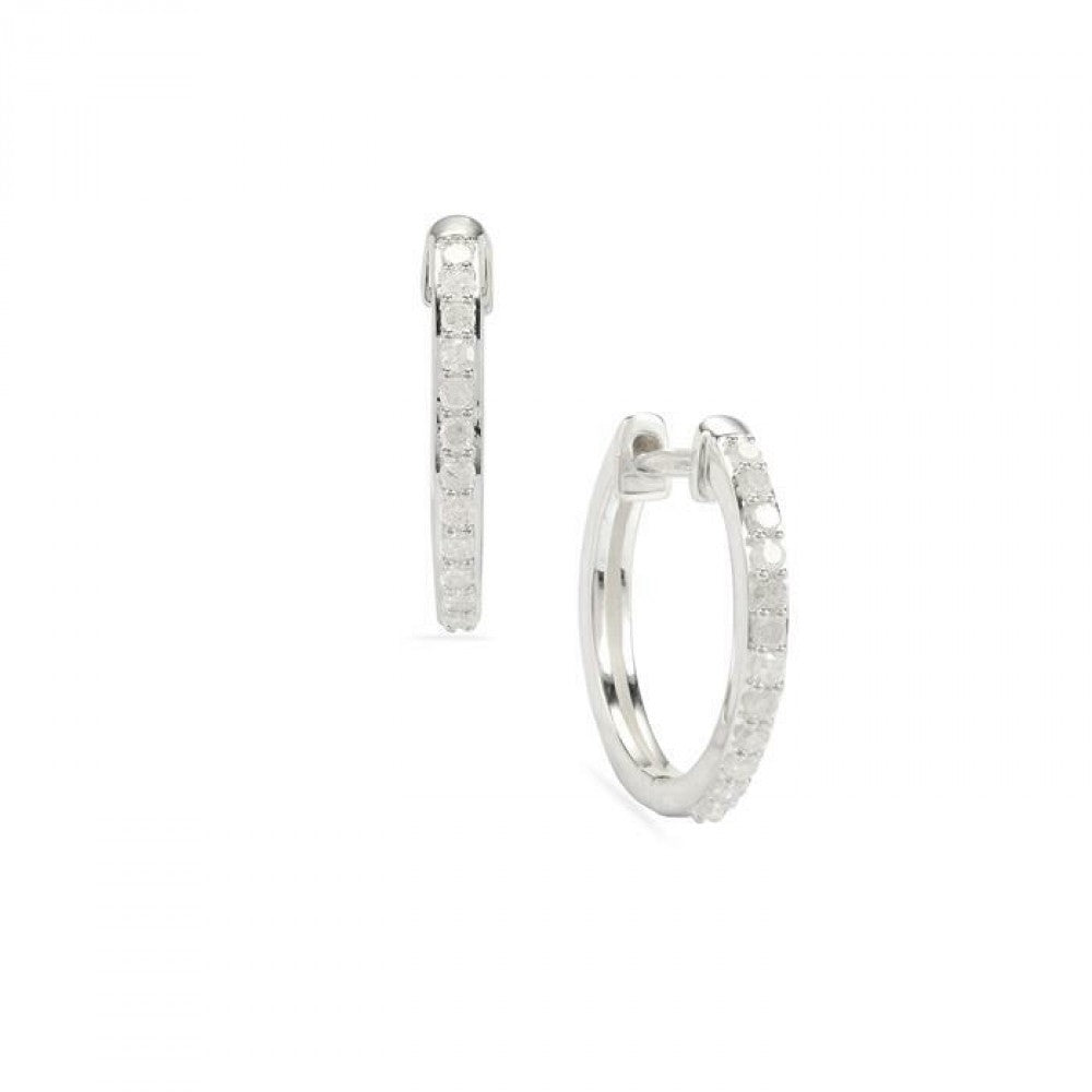 Stříbro 925/1000 - Náušnice s Brazilským Ametystem - Karátové číslo: 0.26. přibližná hmotnost: 1.2 gramů 1 