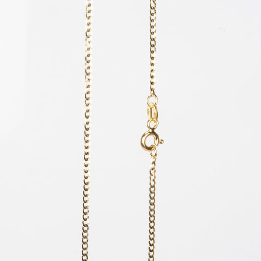 14K Zlatý Náhrdelník  přibližná hmotnost: 1.59 gramů