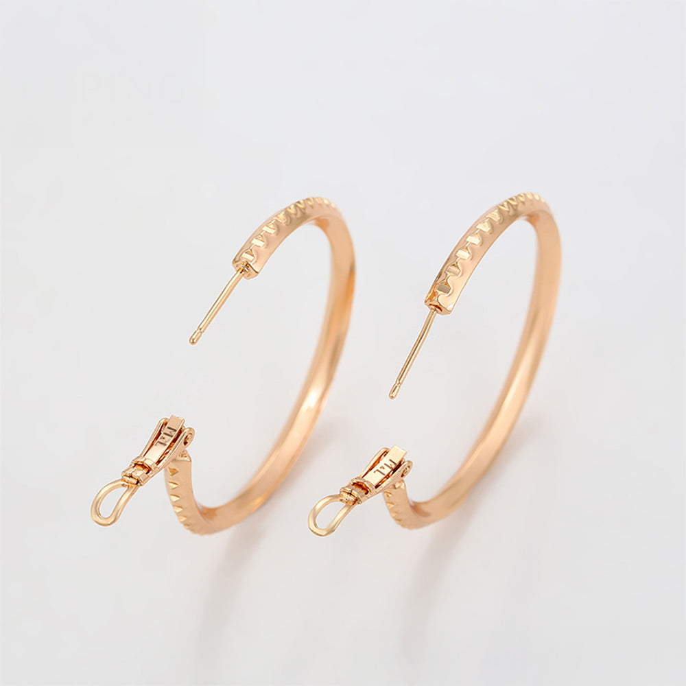 Pozlacené Slitinové Náušnice