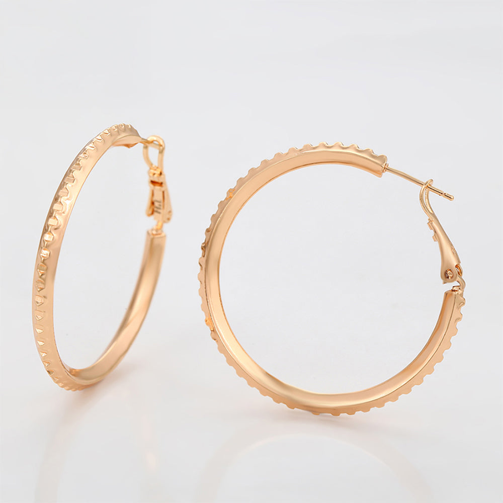 Pozlacené Slitinové Náušnice