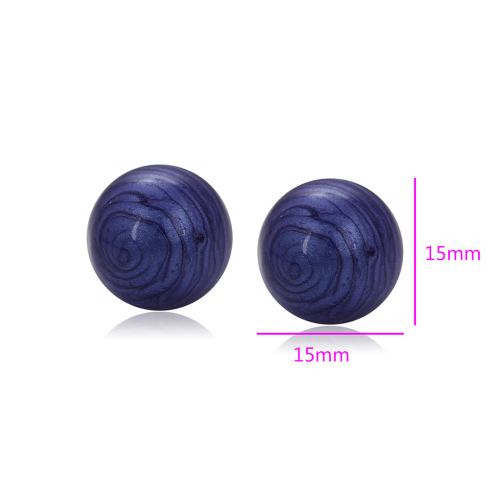 Pozlacený Slitinový Amulet s Modrým Emporia® Křišťálem 4 
