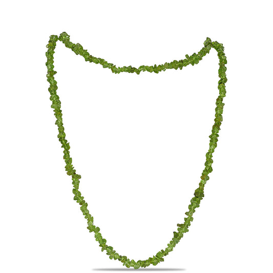 Nugetová Sada s Čchang-pajským Peridotem ( Náhrdelník+Náramek )