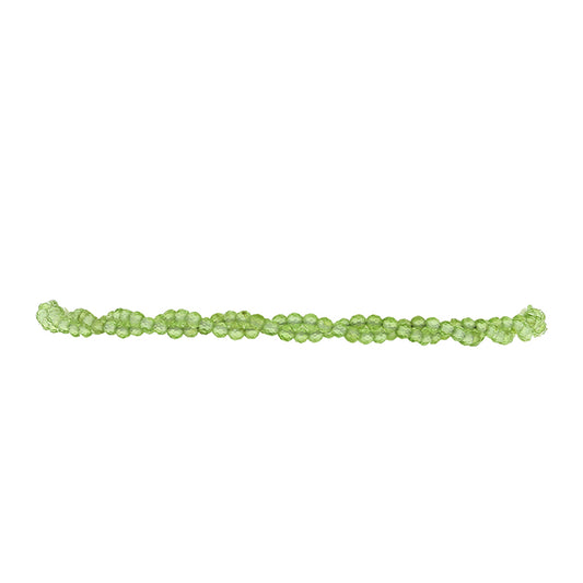 Stříbrný Náramek s Čchang-pajským Peridotem