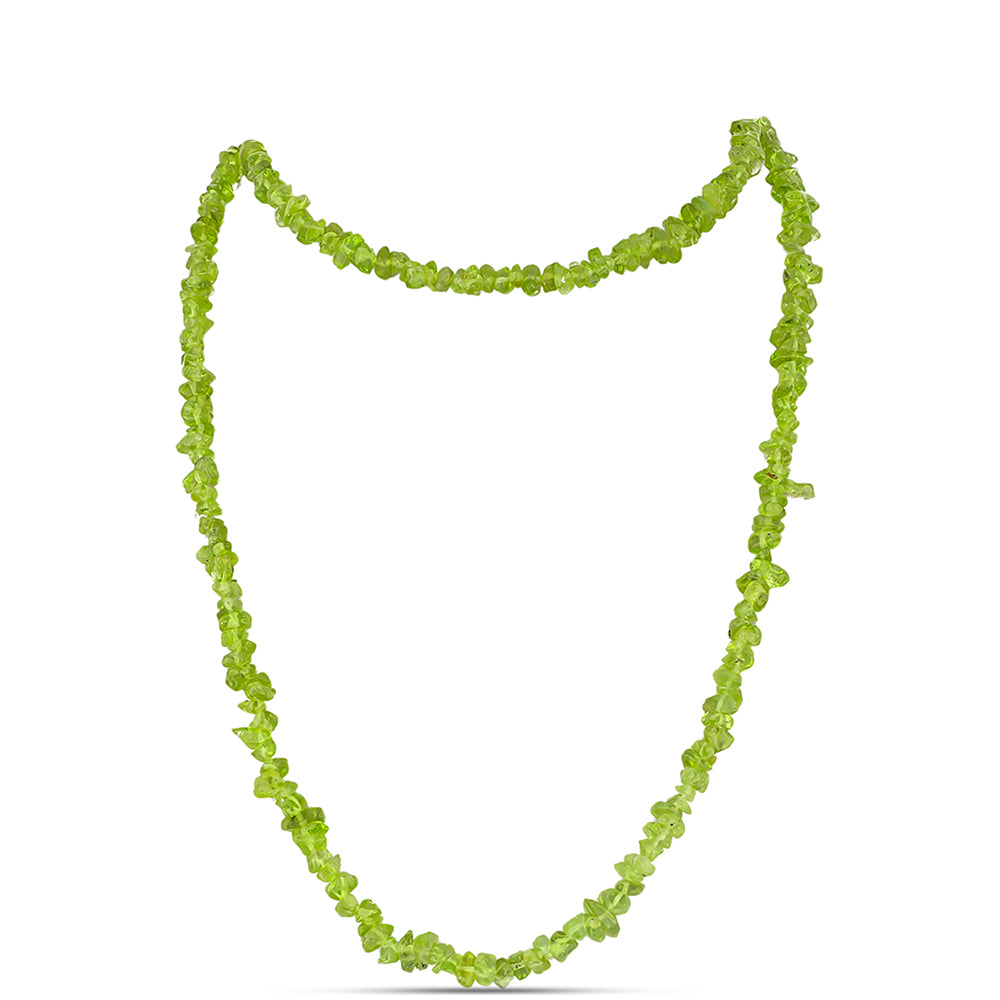 Nugetový Náhrdelník s Čchang-pajským Peridotem 1 