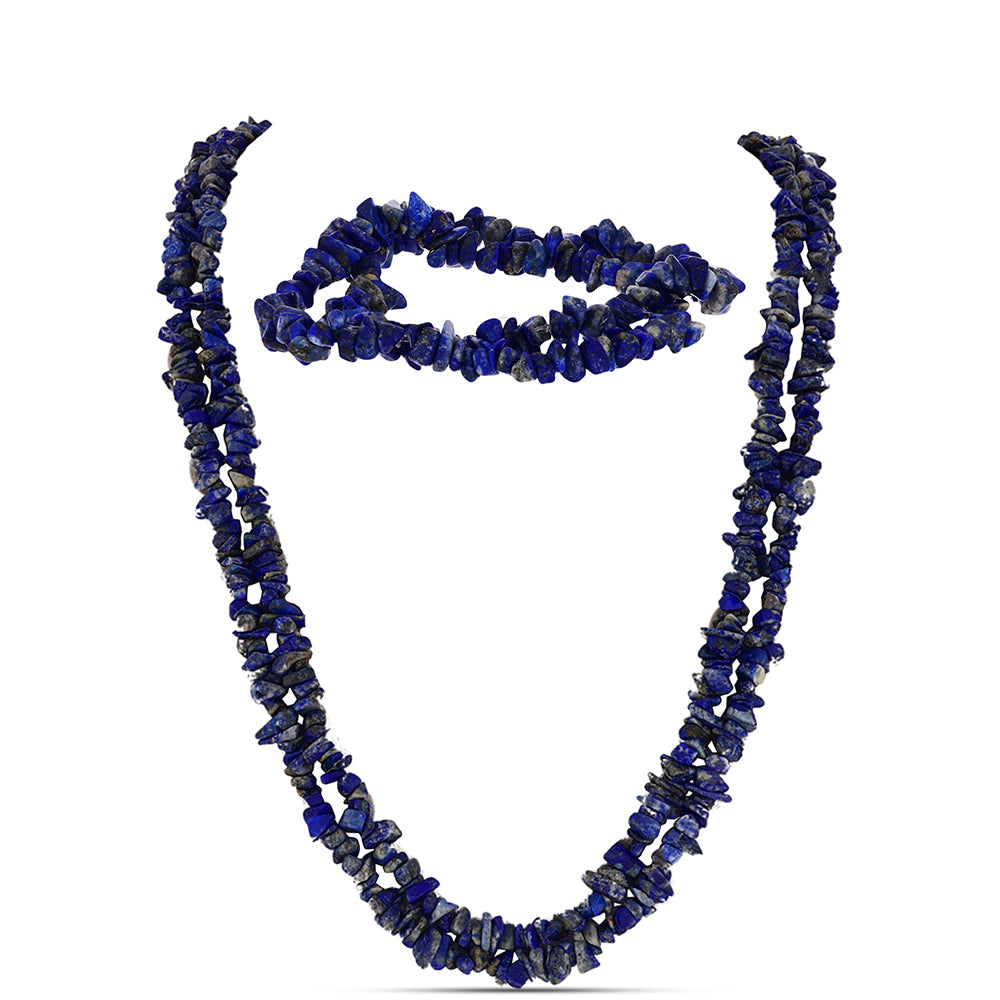 Nugetová Sada s Lapisem Lazuli ( Náhrdelník+Náramek ) 1 