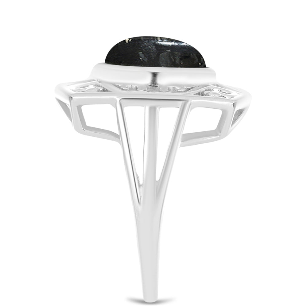 Stříbrný Prsten s Picasso Jaspisem 4 