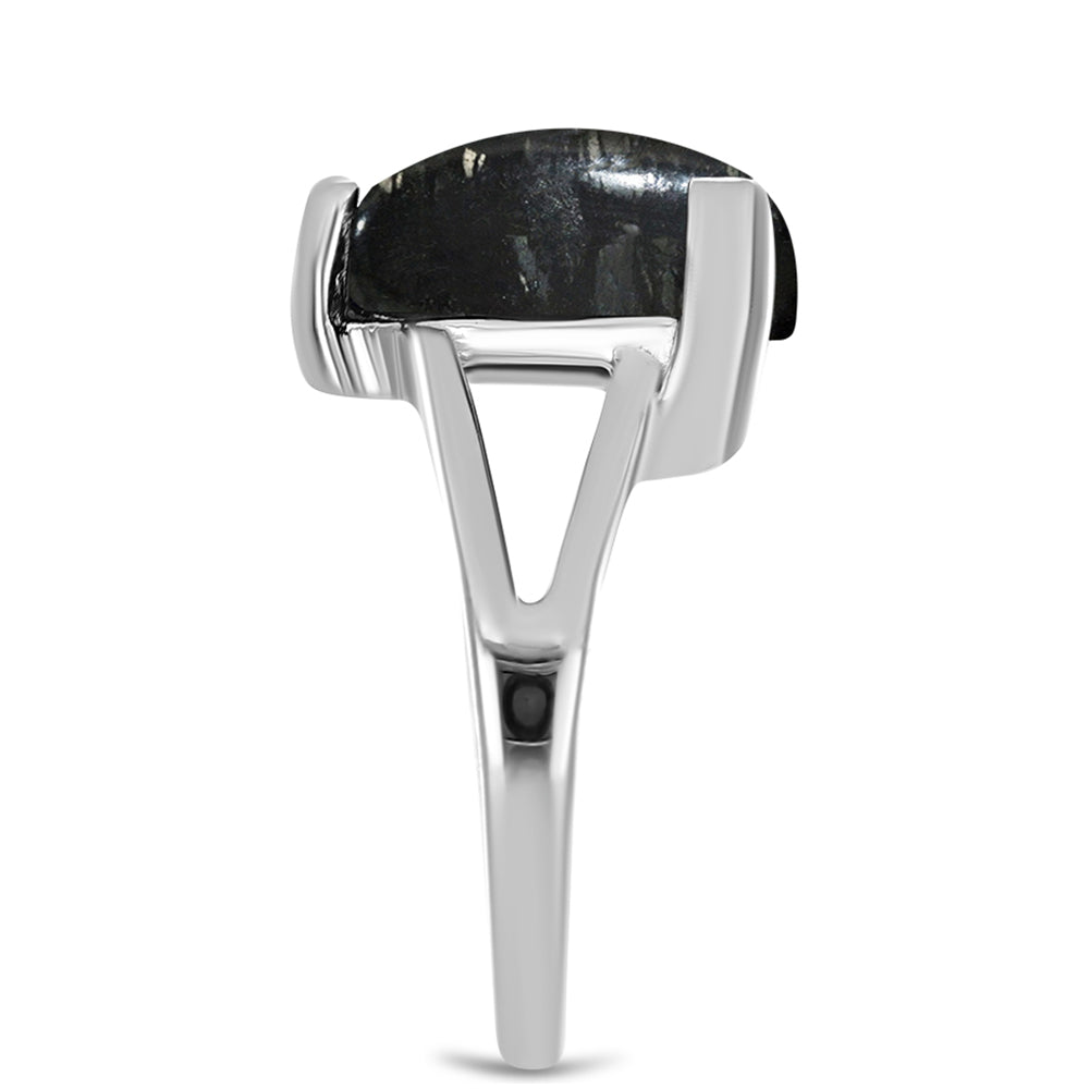 Stříbrný Prsten s Picasso Jaspisem