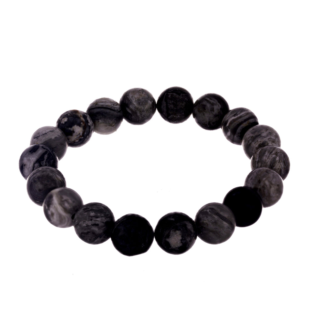 Nugetový Náramek s Picasso Jaspisem - Karátové číslo: 148.26. přibližná hmotnost: 29.65 gramů 1 