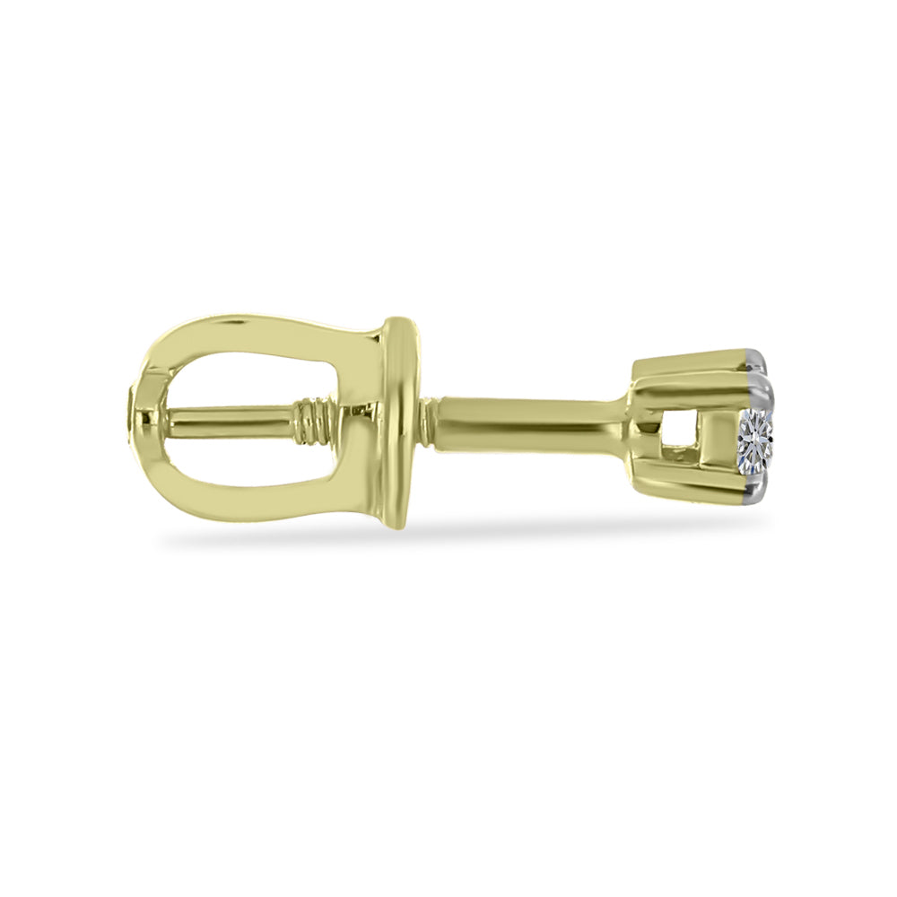 Pozlacené Stříbro 925/1000 - Sada s Bílým Diamantem a Madagaskarským Rubínem - Karátové číslo: 1.95. přibližná hmotnost: 3.29 gramů ( Náušnice )