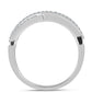 Stříbro 925/1000 - Prsten se Zeleným Ametystem a Bílým Topazem - Karátové číslo: 1.23. přibližná hmotnost: 5.54 gramů