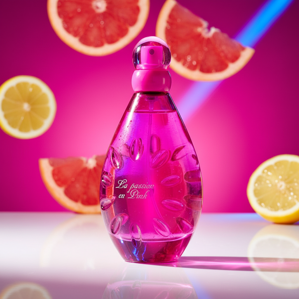 100 ml Eau de Parfum LA PASSION EN PINK Květinová Ovocná Vůně pro Ženy 9 