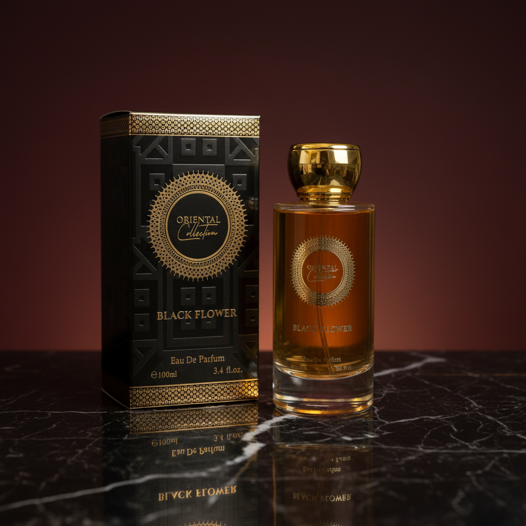 100 ml EDP BLACK FLOWER smyslná sladká vzrušující unisex vůně 14 