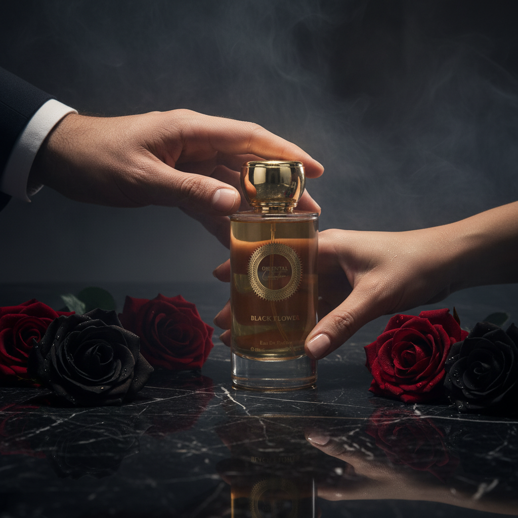 100 ml EDP BLACK FLOWER smyslná sladká vzrušující unisex vůně 9 