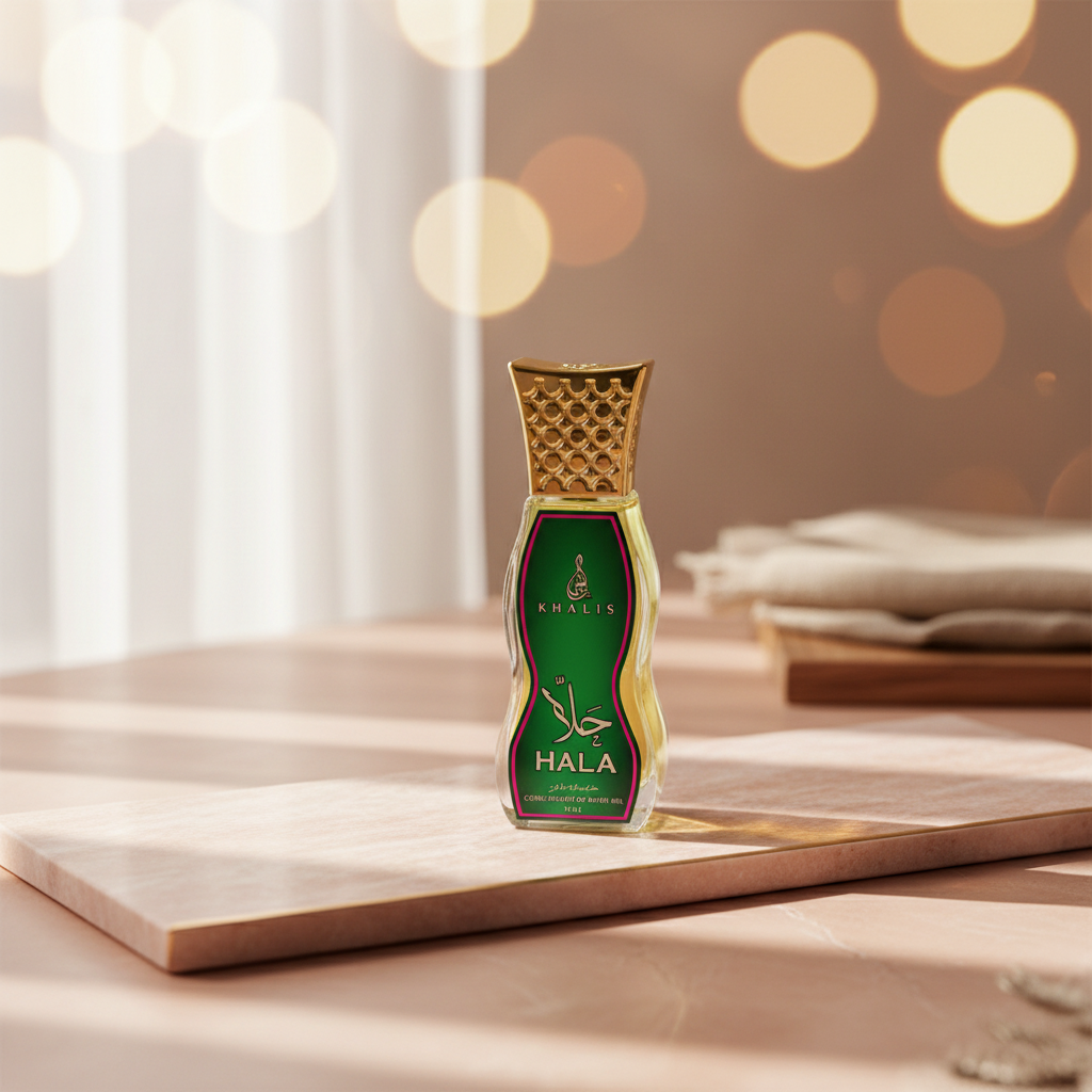 20 ml HALA parfémový olej, květinově - ovocná vůně pro ženy 2 