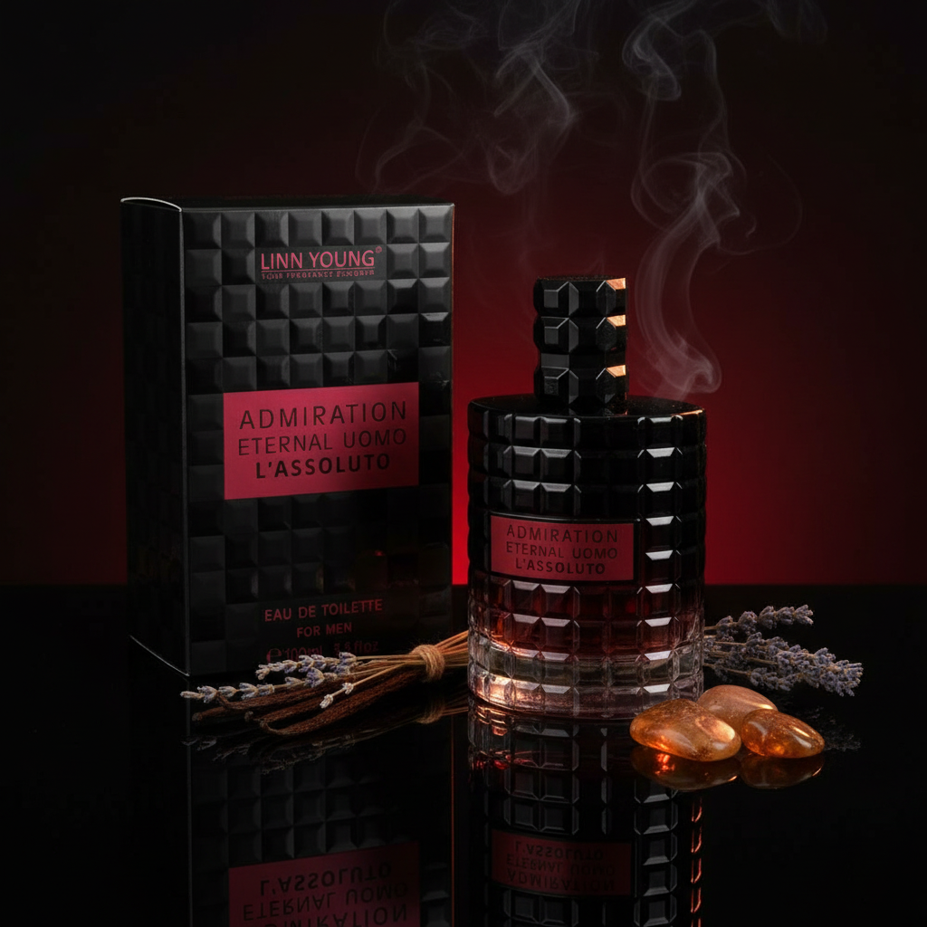 Linn Young EDT 100ml "Admiration Eternal Uomo Intenso" – orientálně-vanilková vůně 10 