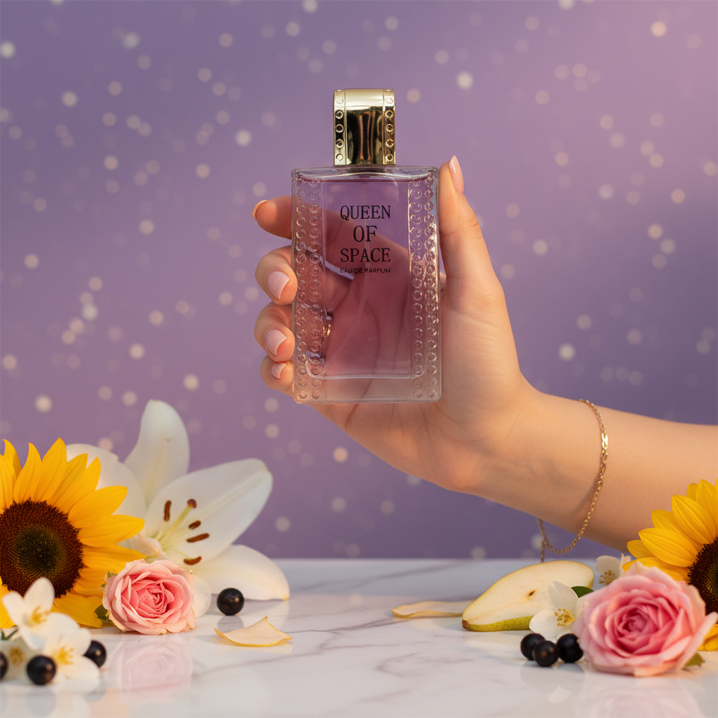 EDP 100 ml „Queen of Space“ – ovocně-květinová vůně