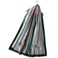 Hedvábná šála-šátek, 90 cm x 180 cm, Včelí vzor, Stříbrně šedá